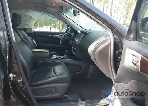 2015 Nissan Pathfinder Platinum z USA, uszkodzony, nr VIN 5N1AR2MM7FC612623